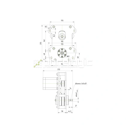 Привод PLRB86H113-01 41 263 Привод PLRB86H113-01 фото