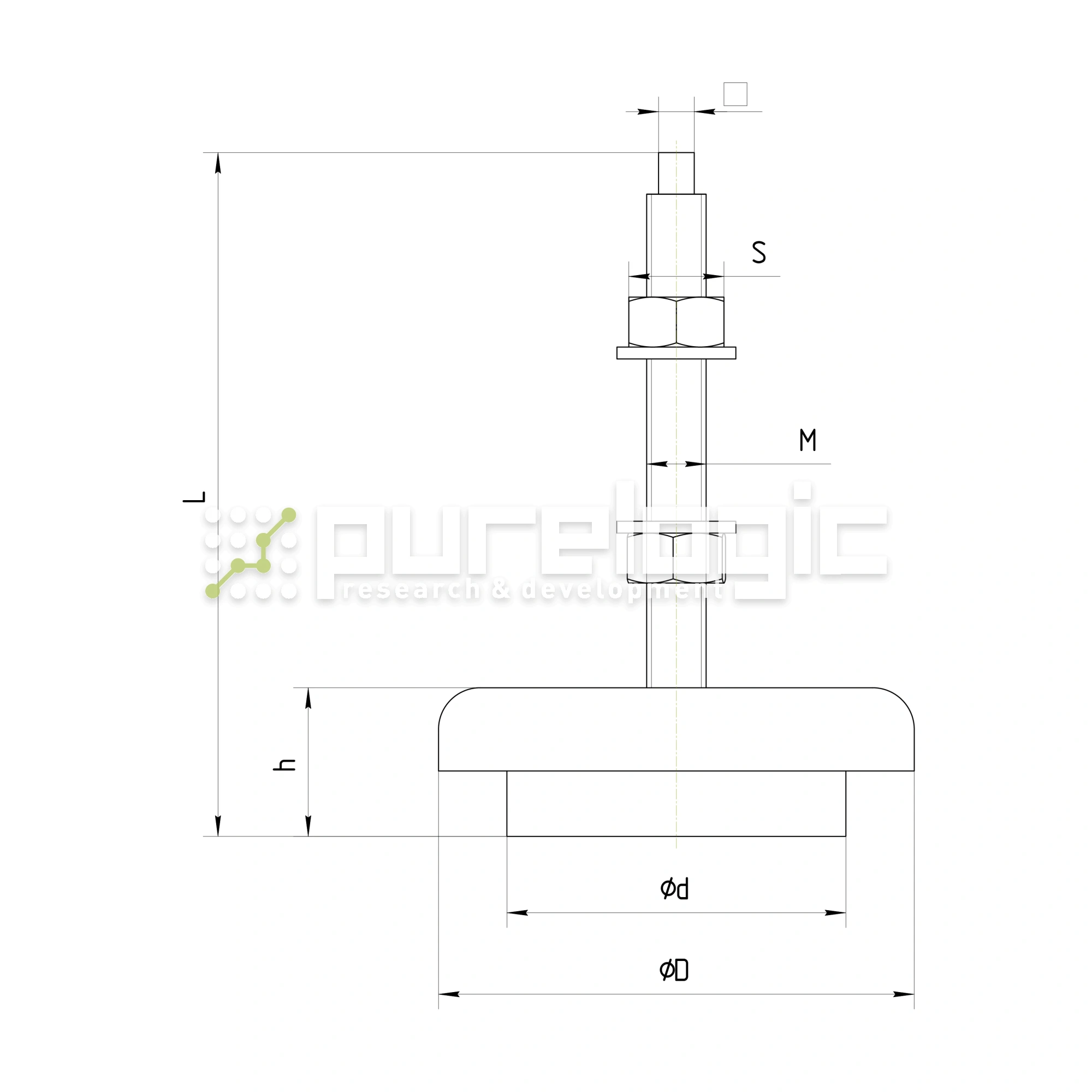 Виброопора HR98-4 3 071 Виброопора HR98-4 фото