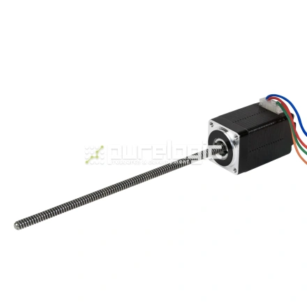 Двигатель шаговый с винтом 8HY3406-100TR3.5x1 фото