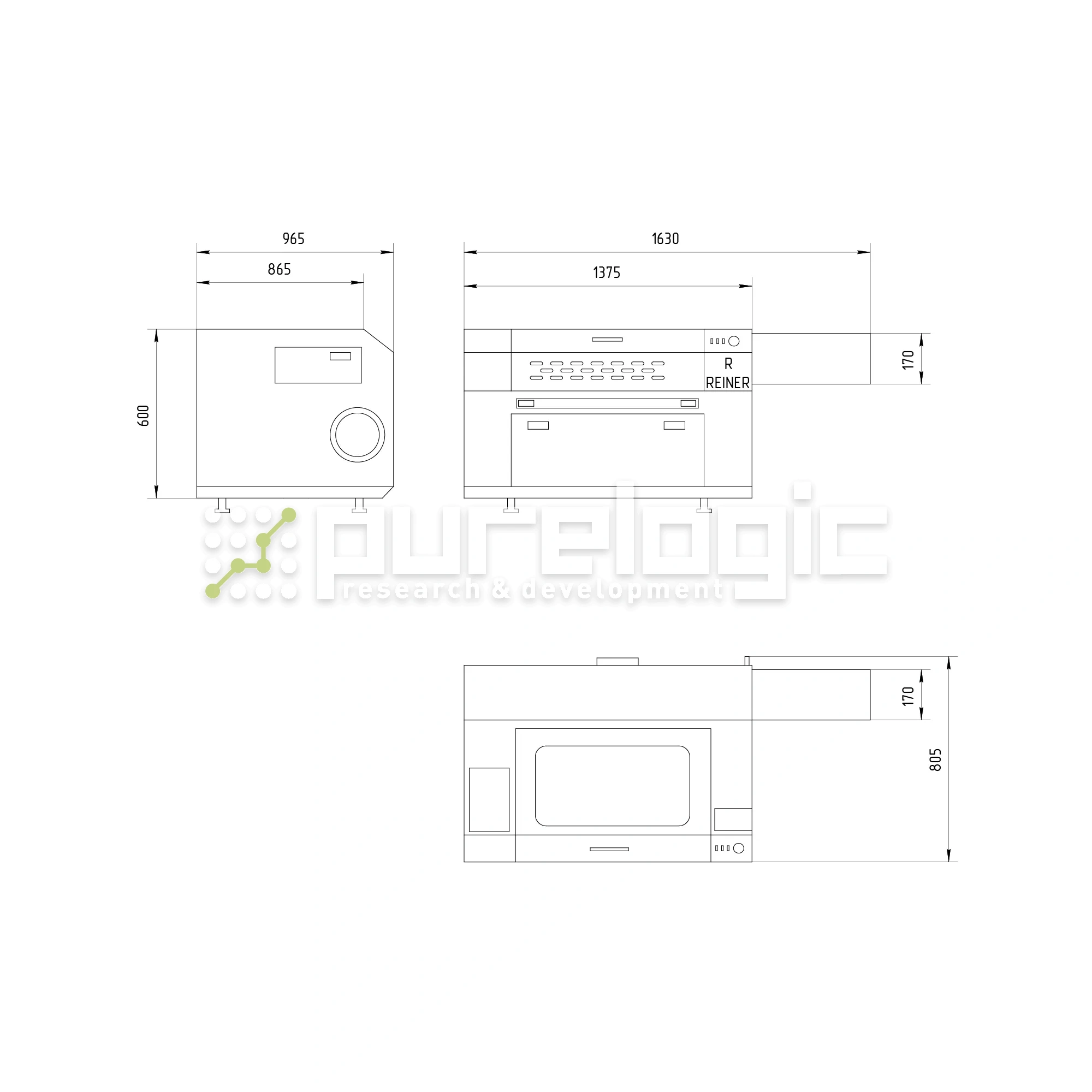 Лазерный станок REINER LH960-80W 319 690 Лазерный станок REINER LH960-80W фото