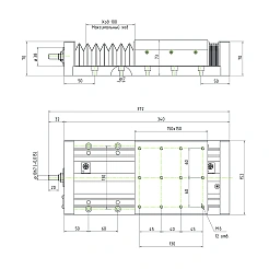 Модуль линейного перемещения PLLM-61H-10100