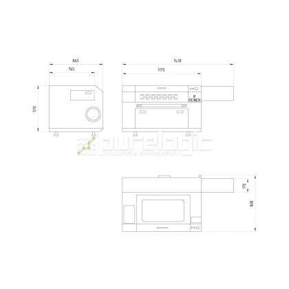 Лазерный станок REINER LP960-130W фото