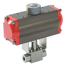 Шаровый клапан с пневматическим приводом PL-G1-ZG