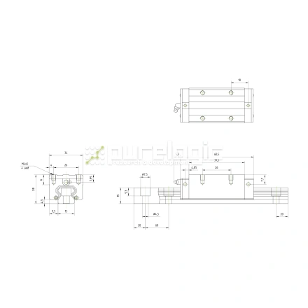 Модуль опорный HSAC GHH15CA фото
