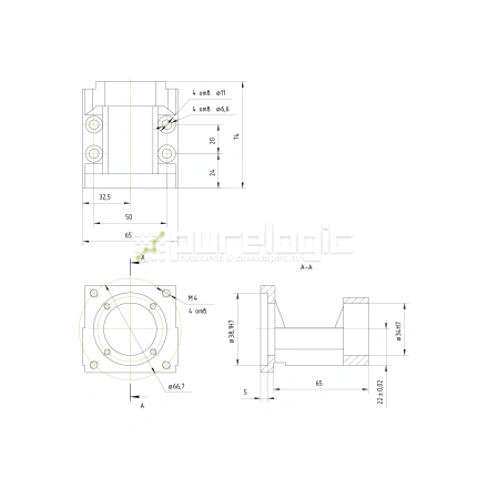 Кронштейн двигателя MBA10-C фото