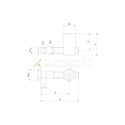 Пазовый соединитель 30MSN фото