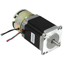 Двигатель шаговый с тормозом PL57H76-D8B 9 361 руб. Двигатель шаговый с тормозом PL57H76-D8B