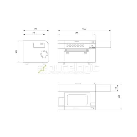 Лазерный станок REINER LP960-130W фото