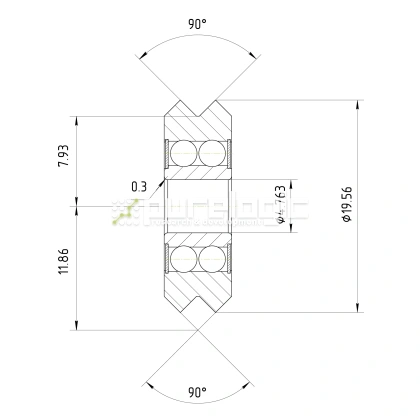 Опорный ролик W1X фото