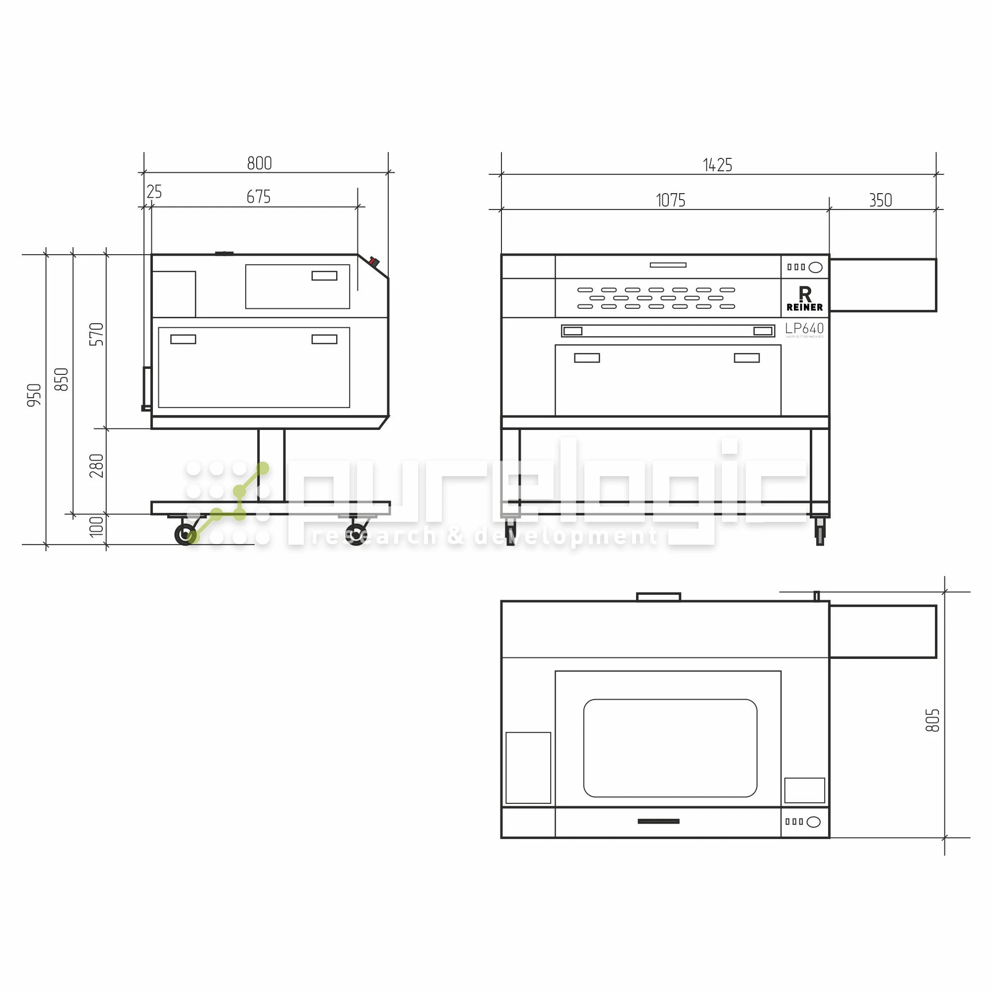Лазерный станок REINER LP640-80W 335 778 Лазерный станок REINER LP640-80W фото