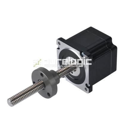 Двигатель шаговый с винтом PL42HSL4417-400TR8X8P фото