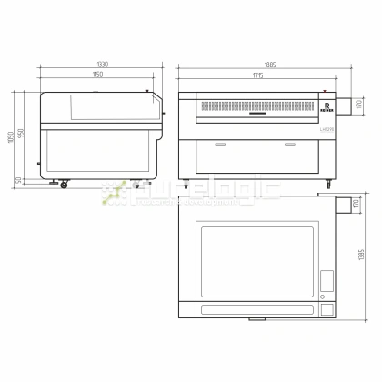 Лазерный станок REINER LH1290-130W 513 941 Лазерный станок REINER LH1290-130W фото