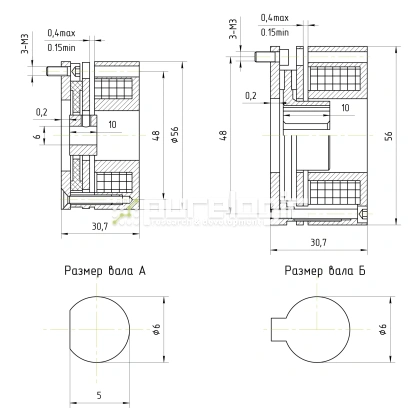 Тормоз электрический WSDZ1-0.5-24 5 384 Тормоз электрический WSDZ1-0.5-24 фото