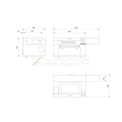 Лазерный станок REINER LP750-60W 322 074 Лазерный станок REINER LP750-60W фото
