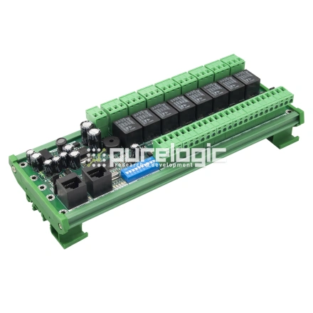 Модуль входов-выходов PLP-8R12-RS485 фото