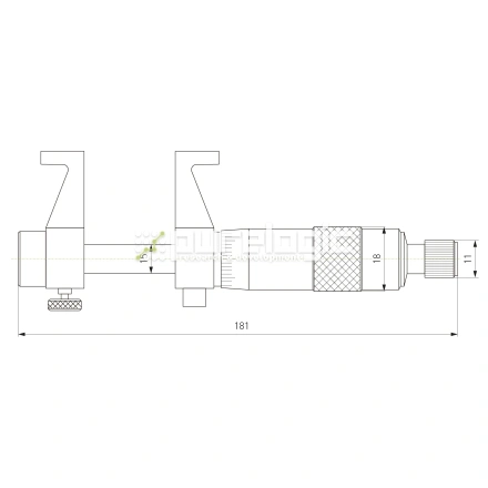 Микрометр внутренний IM-075 фото