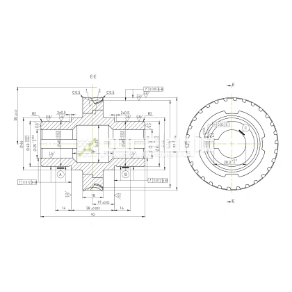 Червячное колесо W5030 5 993 Червячное колесо W5030 фото