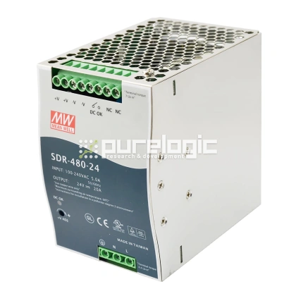 Источник питания импульсный SDR-480-24 фото
