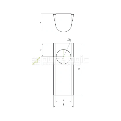 Гайка Т-образная 20TH4 фото