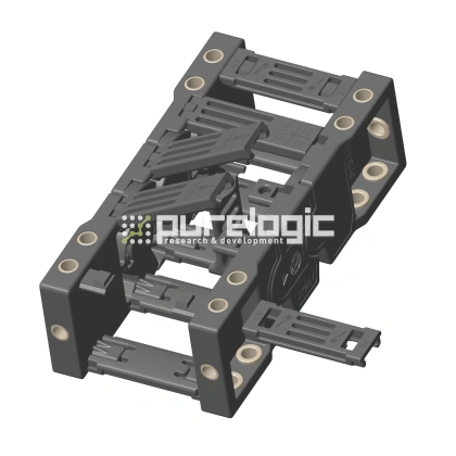 Держатель пластикового кабель-канала JY25Q.1.38W-FJT фото