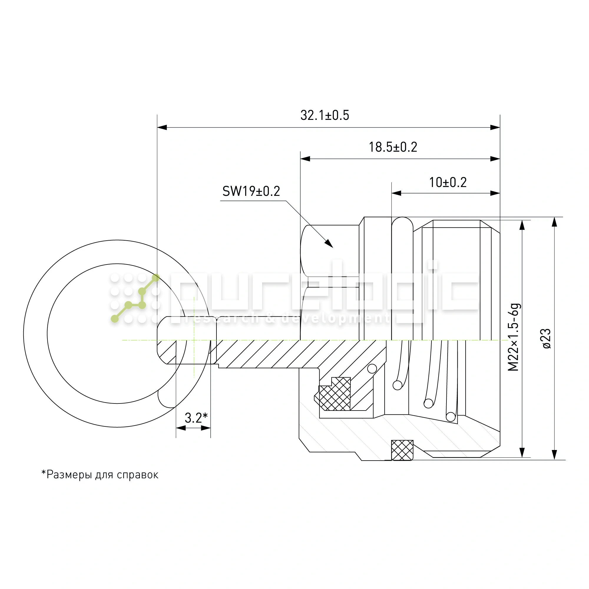 Клапан слива конденсата VDC2-M22x1.5-RF01 383 Клапан слива конденсата VDC2-M22x1.5-RF01 фото