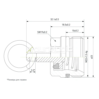 Клапан слива конденсата VDC2-M22x1.5-RF01 383 Клапан слива конденсата VDC2-M22x1.5-RF01 фото