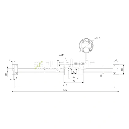 Линейка цифровая с выносным дисплеем PL5403-300 6 040 Линейка цифровая с выносным дисплеем PL5403-300 фото