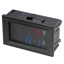 Вольтметр-амперметр VAM100100RB-1