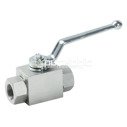 Гидравлический шаровый кран двухходовой PL2K-M30x1.5 фото