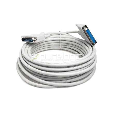 Кабель DB25F-DB25M-10m фото