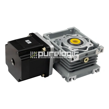 Двигатель шаговый с редуктором PL110H168-WG63-60 фото