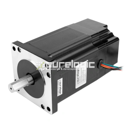 Двигатель шаговый с тормозом PL86H113-D14BC фото