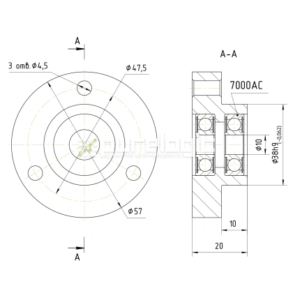 Опора винта PL-FK-10 фото