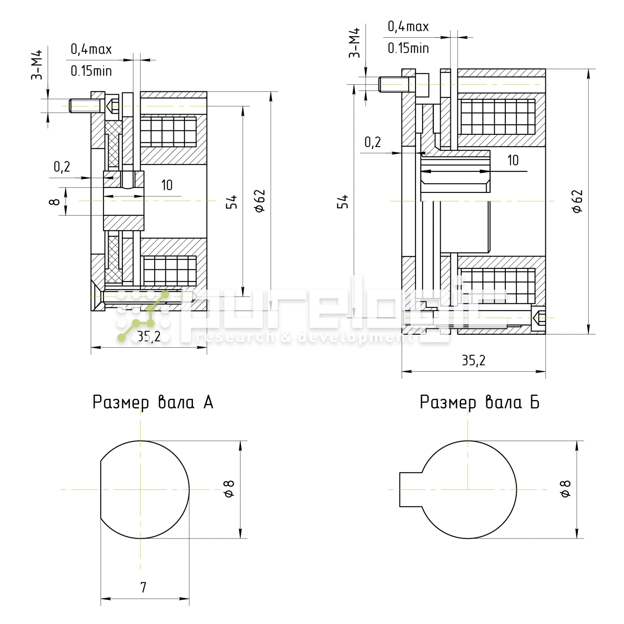 Тормоз электрический WSDZ1-1-24 6 122 Тормоз электрический WSDZ1-1-24 фото