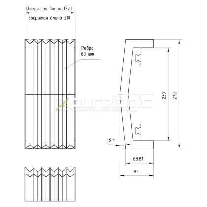 Гофрозащита DCV-T21-1000 фото