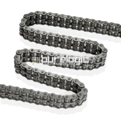 Цепь приводная роликовая двухрядная 24B-2 фото