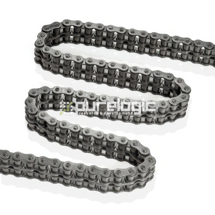 Цепь приводная роликовая двухрядная 10B-2SS фото