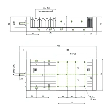Модуль линейного перемещения PLLM-61H-10150 73 863 руб. Модуль линейного перемещения PLLM-61H-10150