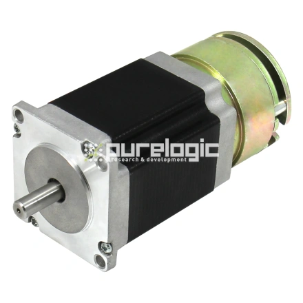 Двигатель шаговый с тормозом PL57H76-D8B фото