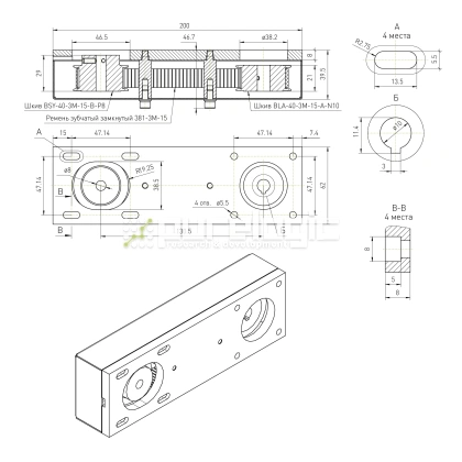 Блок привода PLLM-61-P1-11 7 590 Блок привода PLLM-61-P1-11 фото