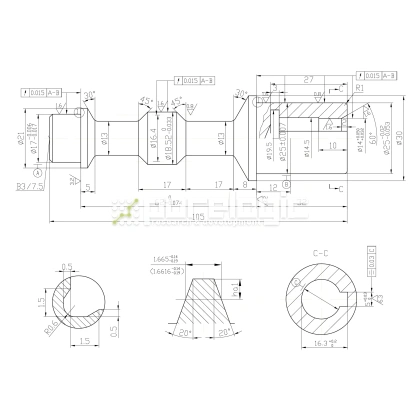 Червячный винт W4060-14 фото