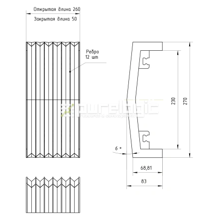 Гофрозащита DCV-T21-200 фото