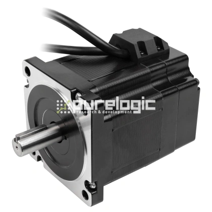 Двигатель шаговый с энкодером PL86HS80-6004A-1K фото