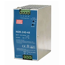 Источник питания импульсный NDR-240-48 6 122 руб. Источник питания импульсный NDR-240-48