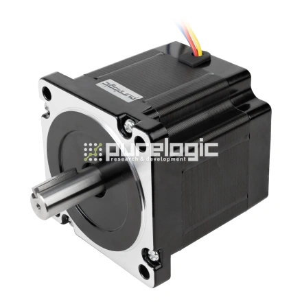 Двигатель шаговый биполярный PL86H80-D14K-A фото