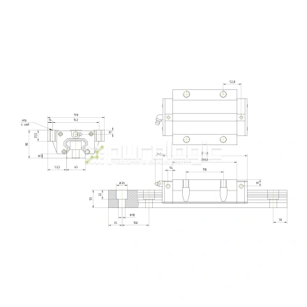 Модуль опорный HSAC GHW65HA фото
