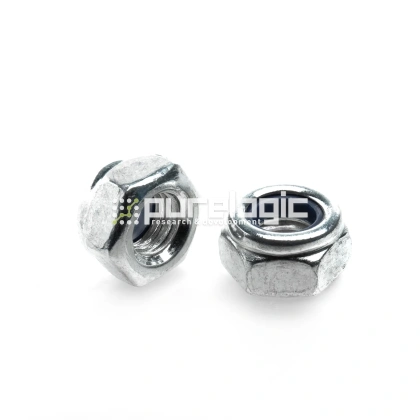 Гайка M6 DIN985 фото