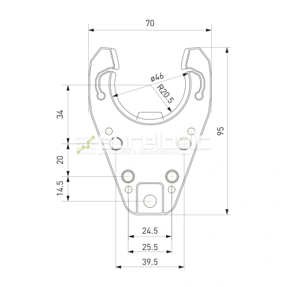 Держатель оправок ZY-TCH-BT30 фото