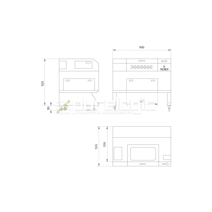 Лазерный станок REINER LP1490-150W 726 358 Лазерный станок REINER LP1490-150W фото